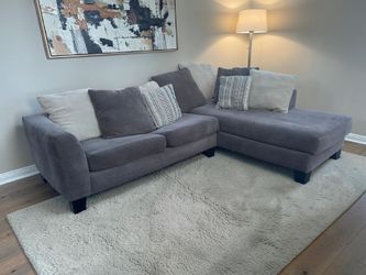 Ashley furniture L- shaped sectional sofa