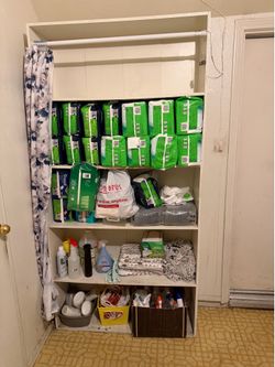 5 Shelves Storage Caninet