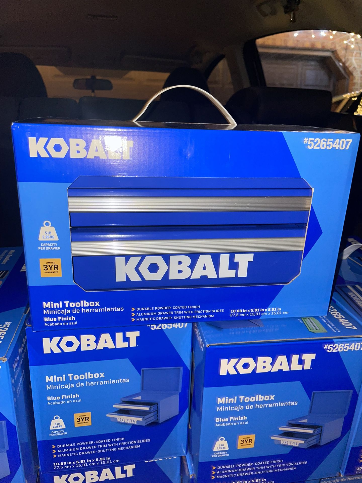 Kobalt Mini Tool Box 25th Anniversary Edition - Blue