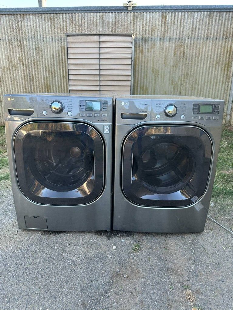LG Steam Washer And Gas Dryer
