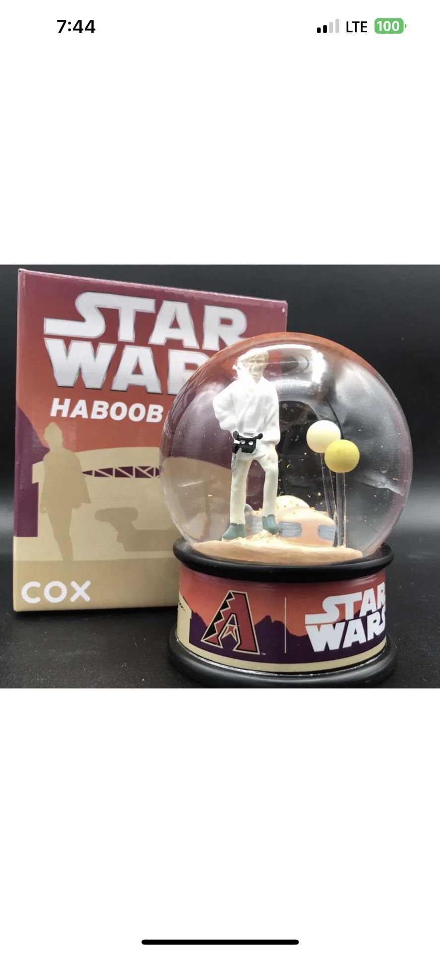 Star Wars Snow Globe