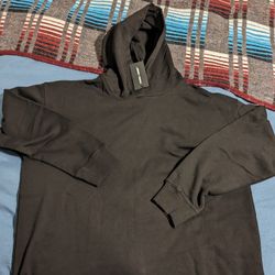 Homme Femme Xlarge Black Hoodie