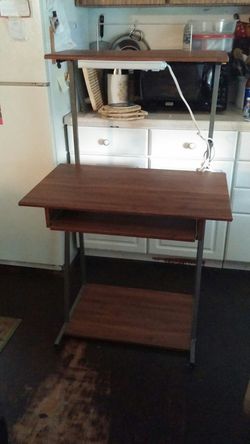 Nice desk with light