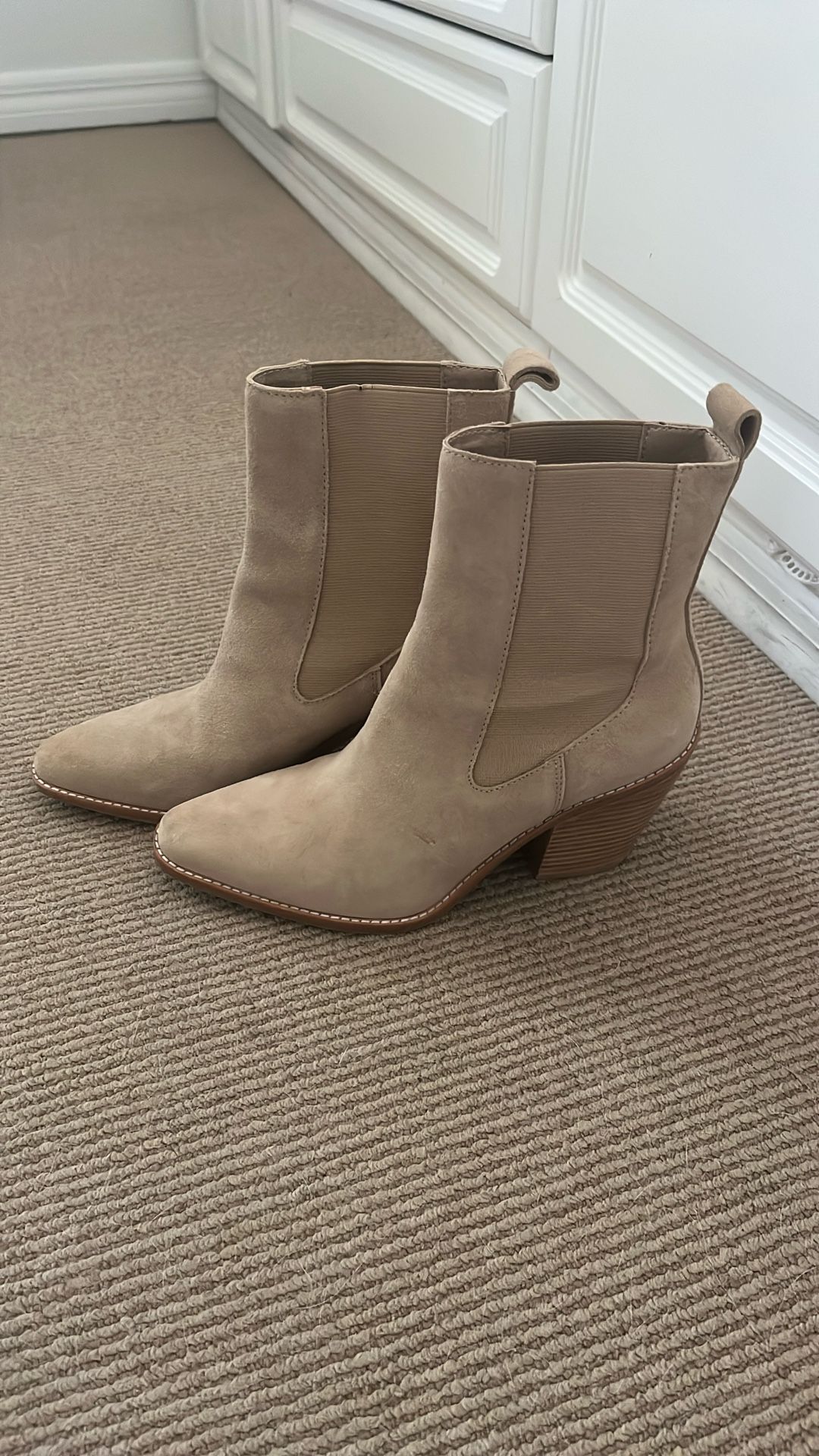 Faux Suede Boot