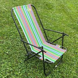 Palm Beach Garden Camping Fishing Yard Lawn Folding Chair