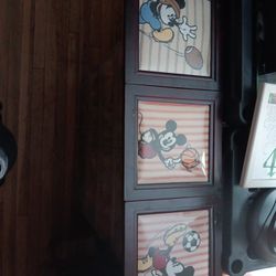 Disney Mickey  Mouse Framed Tapestry