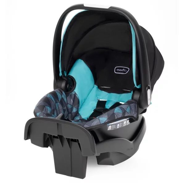 Evenflo Infants Car seat Black And Green