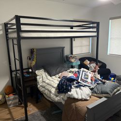 Metal Bunk Bed Twin