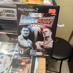 Smack Down Vs Raw 2006 Ps2