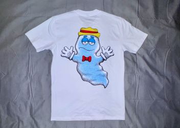 KAWS General Mills Monsters Cereal Boo Berry Tee White Mens Medium M NWOT Art LT