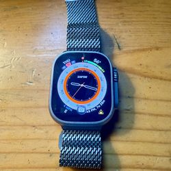 Apple Watch Ultra with Apple Titanium Band 