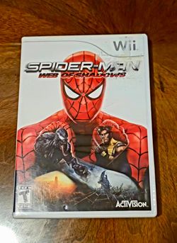 Spider-Man: Web of Shadows - Nintendo Wii. Complete With Manual