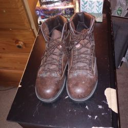 Work Boots Worn Once I'm Selling For $45 
