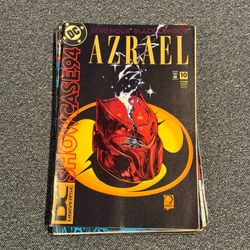 DC Comics Azrael Showcase '94 #10 September  1994, 10/12 RARE DC Comics Logo Variant, Good Condition