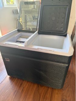 Portable Car Refrigerator Freezer w/ Ice Making Function 38QT Dual Zone