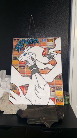 Self Made Pokemon Reshiram Painting