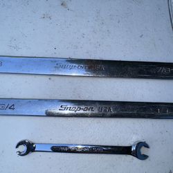 Snap on tools 3 Wrenches SAE