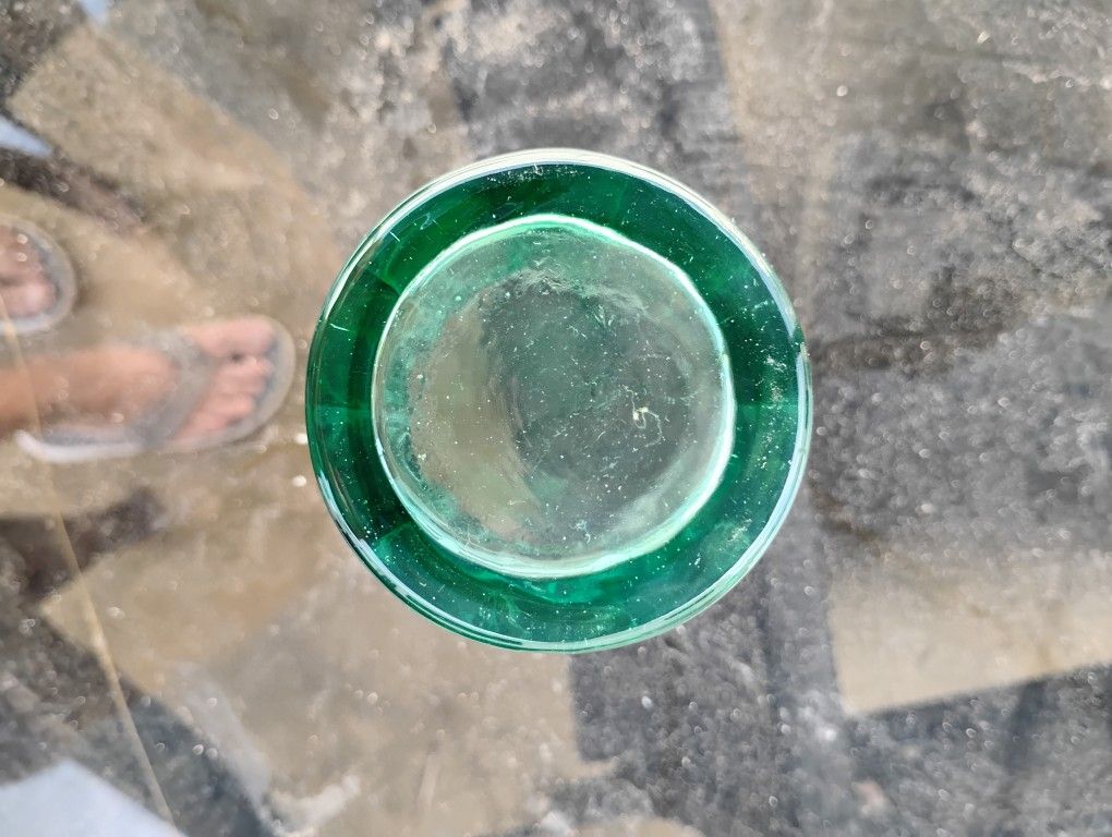 Very Rare Coca-Cola Green Glass