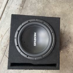 12” Subwoofer and Box 