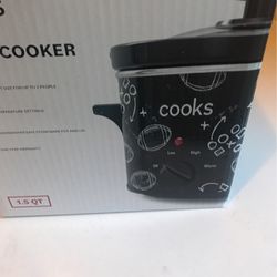 Cooks Slow Cooker Packed 1'5 QT