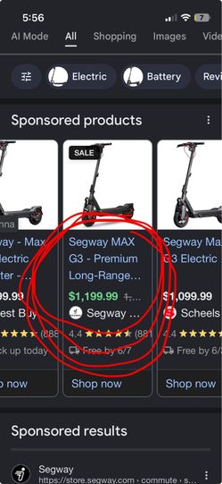Segway ninebot g3 max