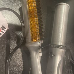 Styler Hair Brush ANd Curler