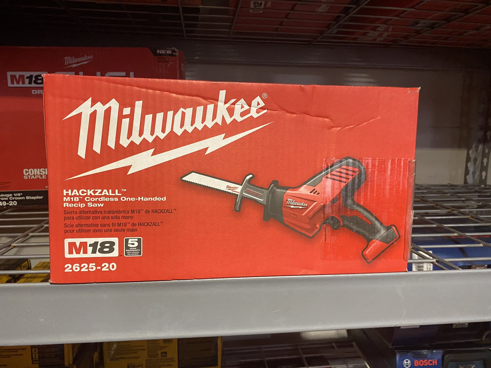 Milwaukee M18 18V Lithium-Ion Cordless HACKZALL Reciprocating Saw (Tool-Only)  for Sale in Chicago, IL OfferUp