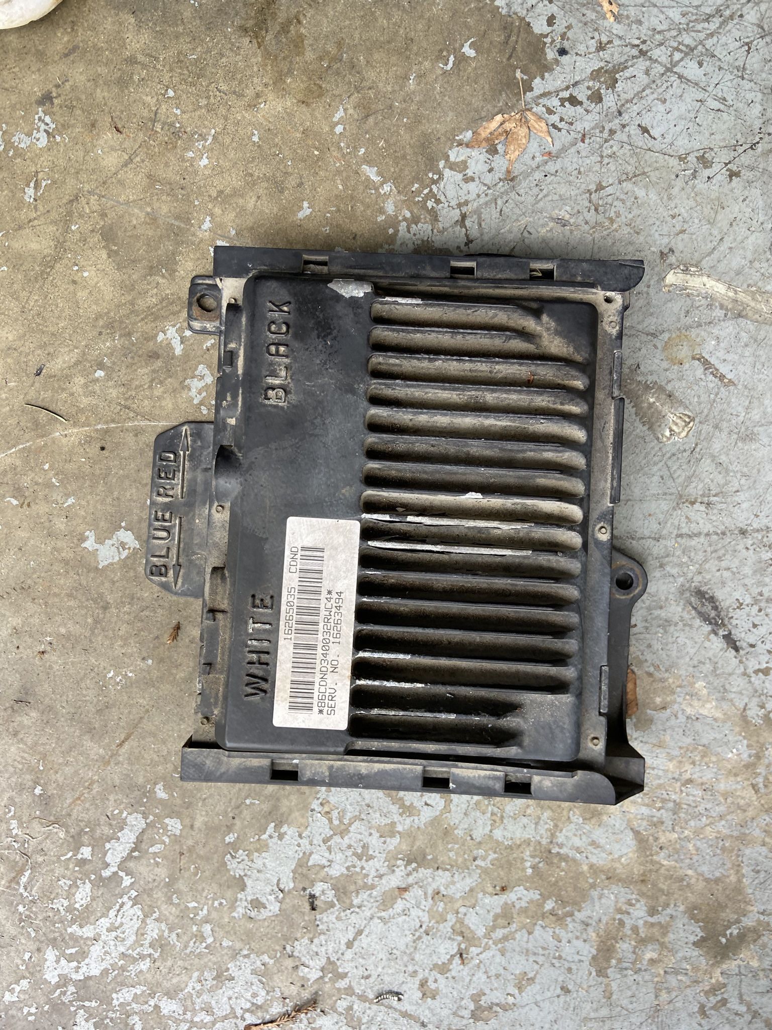 Gmc Sonoma ECU