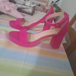 Hot Pink New High Heels 