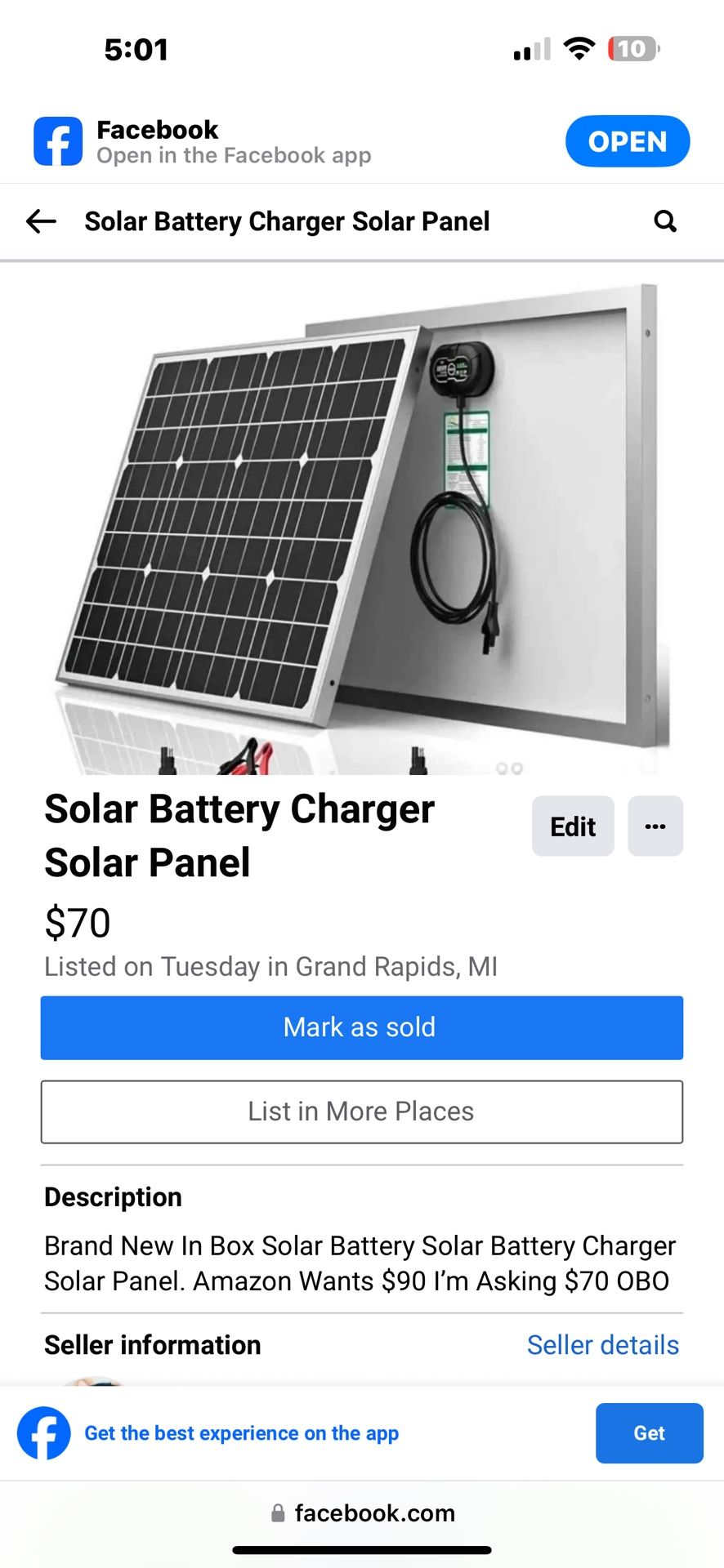 Solar Battery Charger Solar Panel 