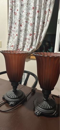 Pair of Vintage-Style Accent Table Lamps