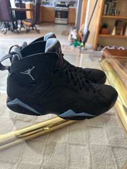 Jordan 7s Black/blue shade  11.5