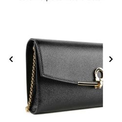 Salvatore Ferragamo - Luxury Italian Calf Leather - Clutch - Brand New - In Original Box - 2 For Sale