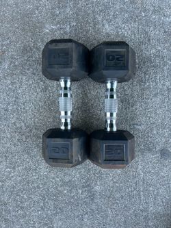 Rubber Dumbbells