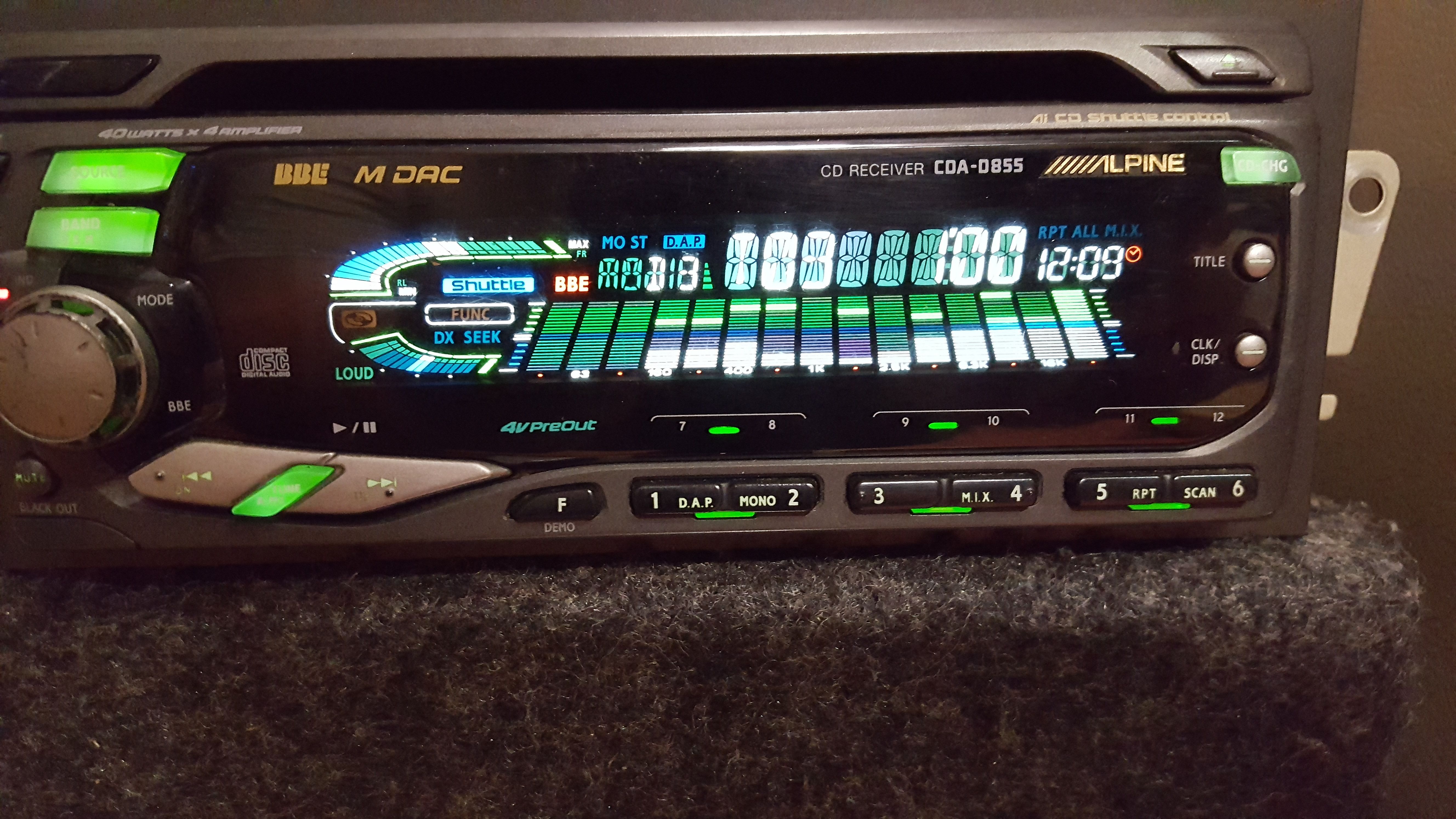 Old school alpine 1.5 din gm or dodge