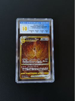 Japanese pokemon CGC pristine 10 slab Arceus Vstar
