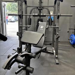 Smith Machine w FID Bench Vesta Fitness