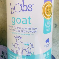 Bubs formula goat