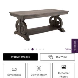 Raymour & Flanigan - Cocktail Table And End Table 