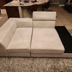 4 Piece Modular Sofa Set with accent table