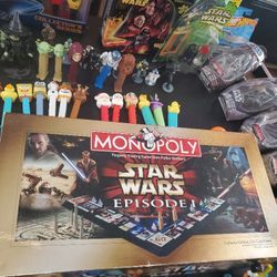 CALLING ALL STAR WARS COLLECTORS!!STAR WARS MONOPOLY *EPISODE 1