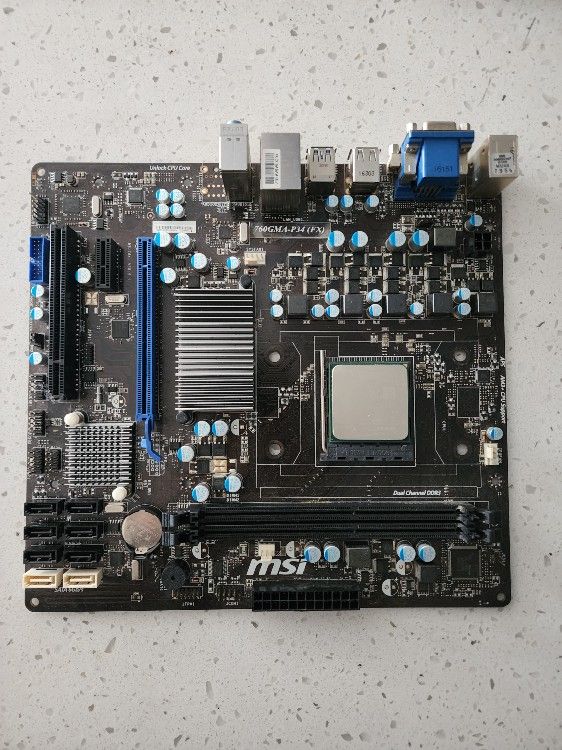 MSI Motherboard 760GMA-P34 (FX) AMD AM3+