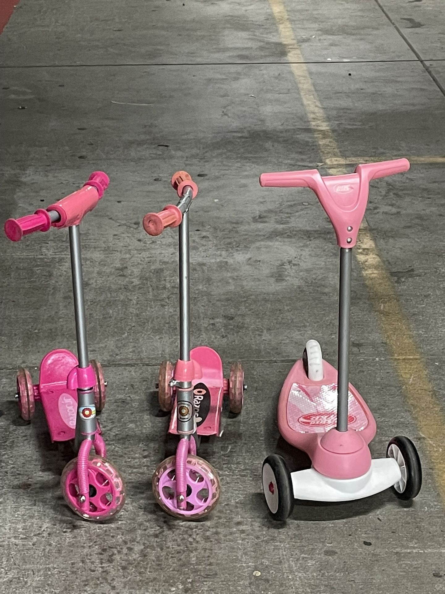 Pink Scooters Razor Radio Flyer