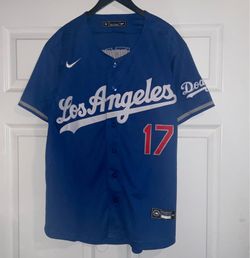 Shohei Ohtani Los Angeles Dodgers Blue Away Jersey Vapor Stitched #17 Adult Men’s Small New with Tags
