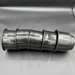 Set of 4 Black Reccessed drop in plastic cup drink can holder with drain for boats