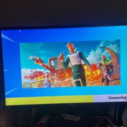 PS4 With Gaming Tv And A Chair For 280 Controllers Included