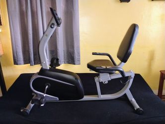 Max Kare recumbent exercise bike.  Retail value is $658.99