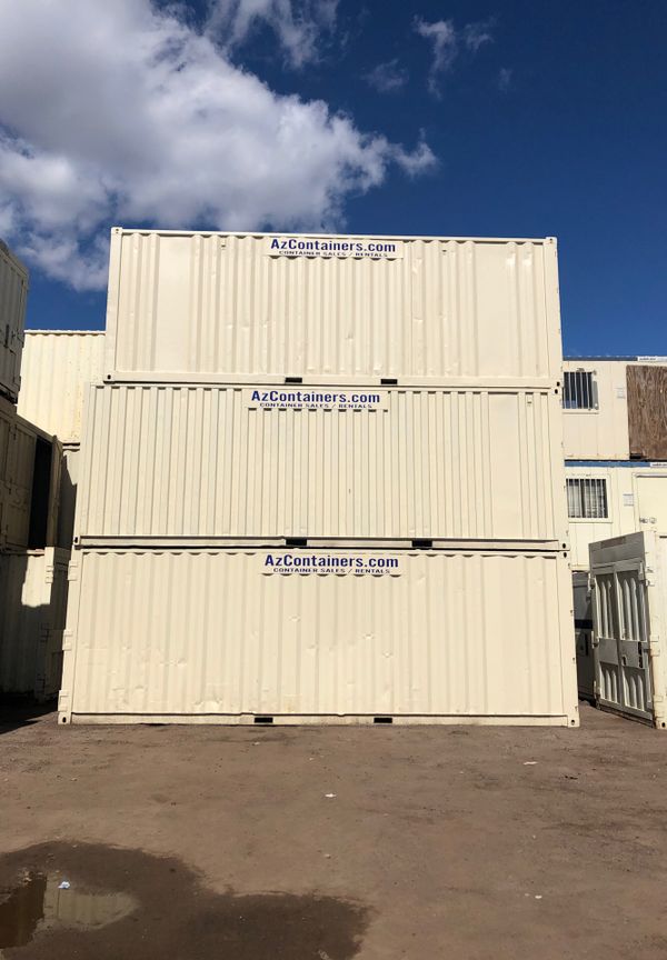LOCAL RENT 8x24 double end door shipping container connex storage A