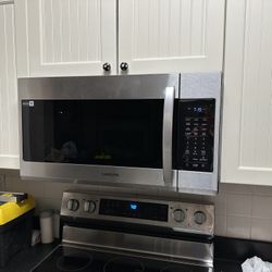 Samsung Microwave And Refrigerator 