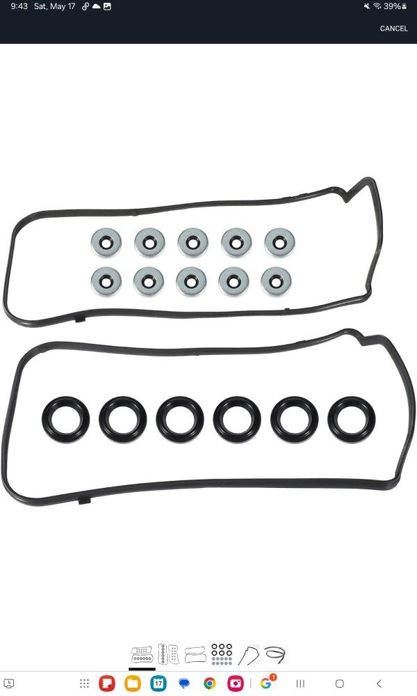 Engine Cylinder Valve Cover Gasket For Accord Odyssey Crosstour Pilot Ridgeline (40)